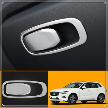 

For Volvo XC60 2018 2019 Car Interior Glove Box Handle Cover Trim Stainless Steel Matte Car Styling Auto Accessories