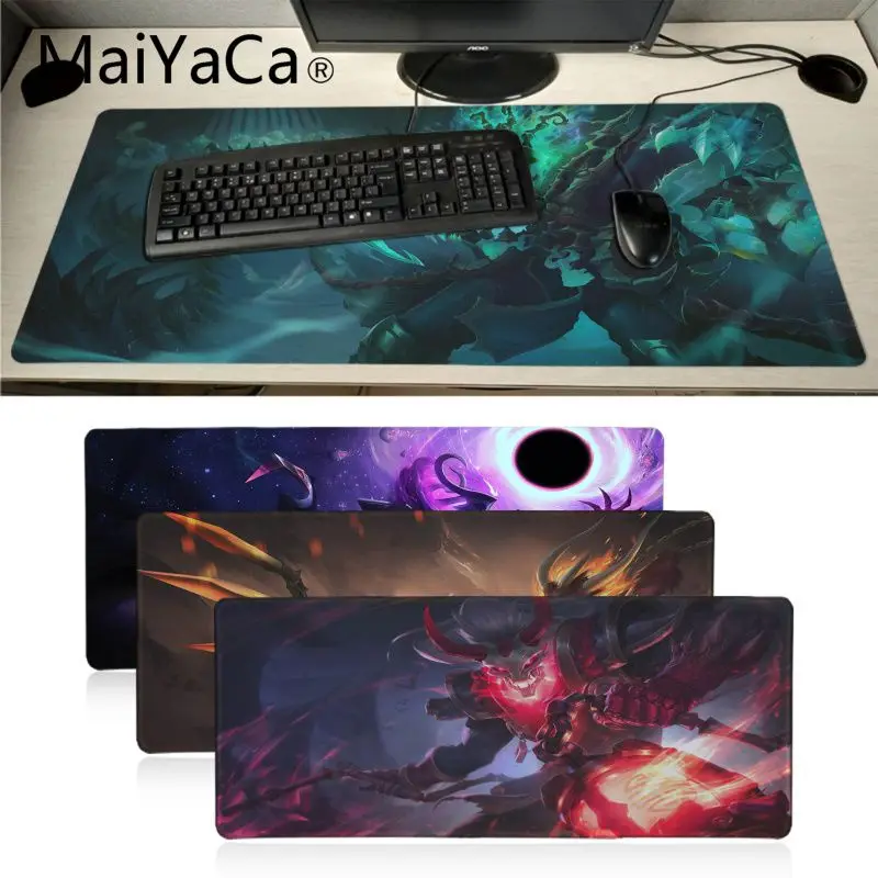 

MaiYaCa High Quality Thresh LoL artwork Customized laptop Gaming mouse pad Keyboard Smooth mouse pad for lol dota2 cs gamer