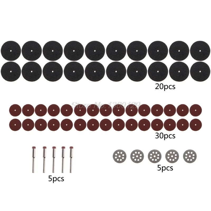 60 шт. алмазные режущие диски шлифовальный круг комплект Мини дрель роторный инструмент Mar08 и Прямая поставка