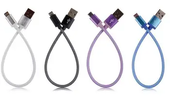 

High Quality 20cm Short Micro USB Cable Fish Net Netting Twine Data Sync Cable For Android HTC Samsung LG Huawei xiaomi