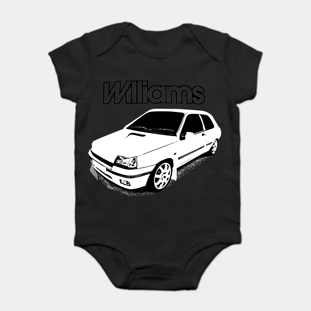 

Baby Onesie Baby Bodysuits kid t shirt Summer Style Tee Shirt France Car Clio RS Williams 16S Premium Soft Cotton Multi Color