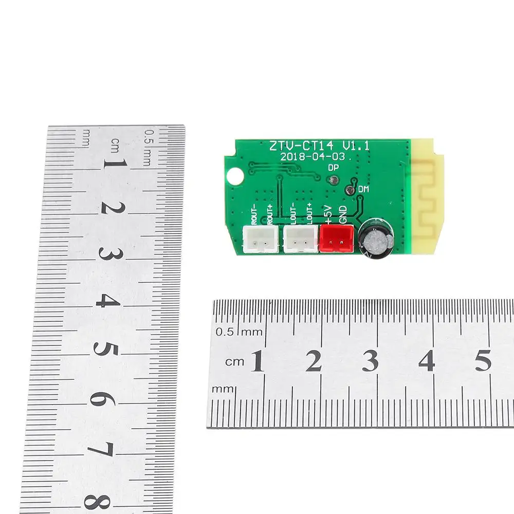 LEORY Mini 3Wx2 приемный модуль Bluetooth с 4Ohm динамиками усилитель мощности аудио модуль декодирования MP3 модуль