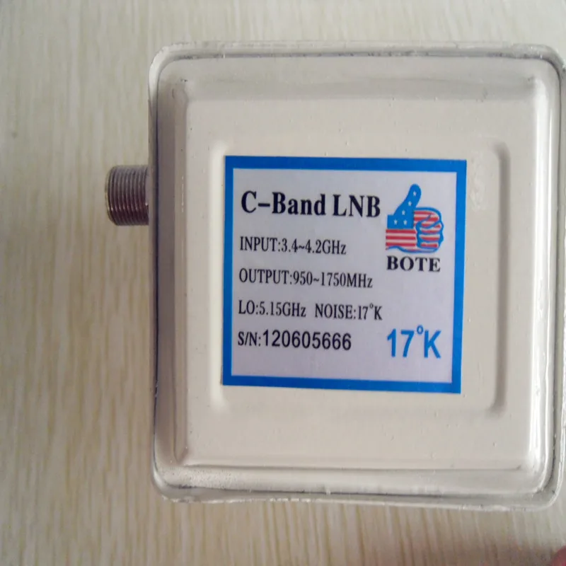 Супер низкий уровень шума C Band LNBF супер высокий коэффициент усиления Lnb C Band