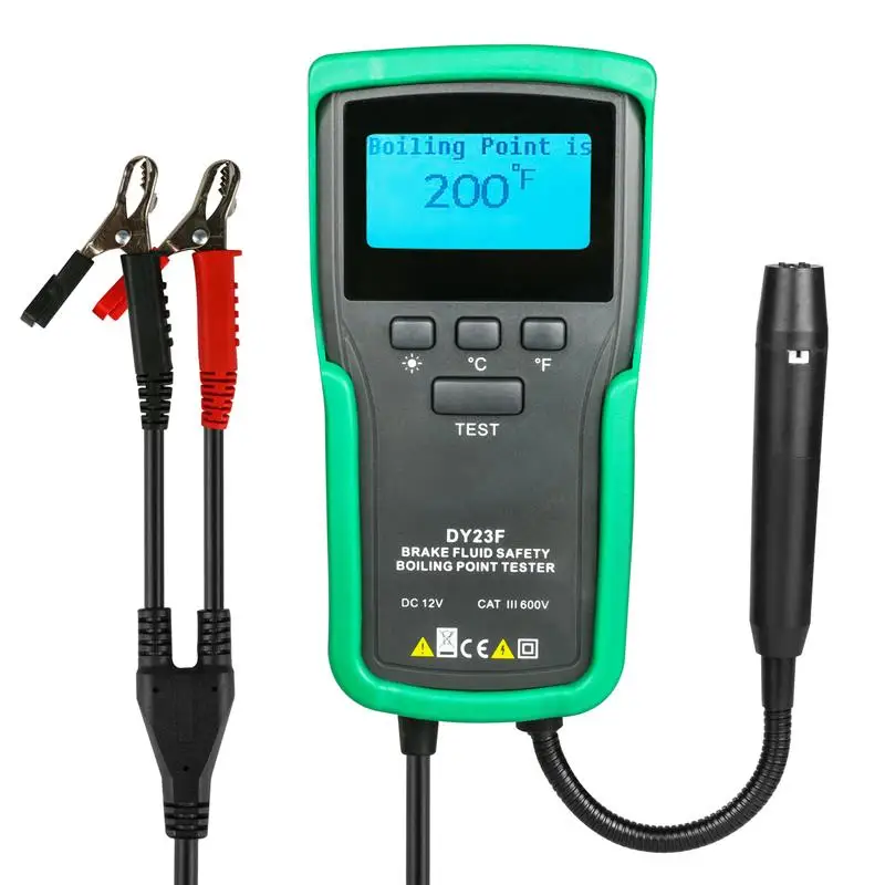 

MR CARTOOL Car Brake Fluid Boiling Point Tester Goose Neck Probe 12V DC for DOT3 DOT4 DOT5 DOT5.1 SUPER DOT4 Diagnostic Tools