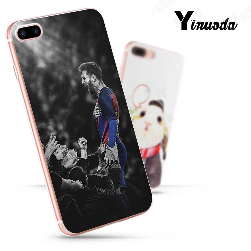 Yinuoda Lionel Messi Уникальный дизайн новейший модный чехол для телефона для iPhone 8 7 6 6S Plus X 10 5 5S SE XR XS MAX