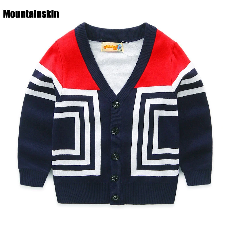 New Sweaters Boys Cardigan Coats Casual Baby Boys Jackets School Autumn Chidlren s Sweater High Quality