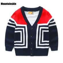 New Sweaters Boys Cardigan Coats Casual Baby Boys Jackets School Autumn Chidlren s Sweater High Quality