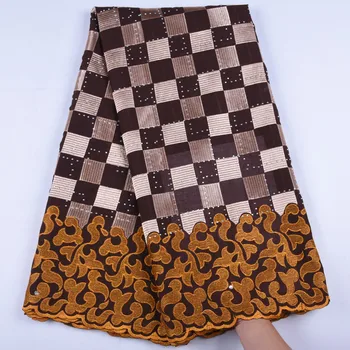 

African Dry Lace Fabric 2019 High Quality Lace Swiss Voile Lace In Switzerland Cotton African Lace For Women Dresses A1652
