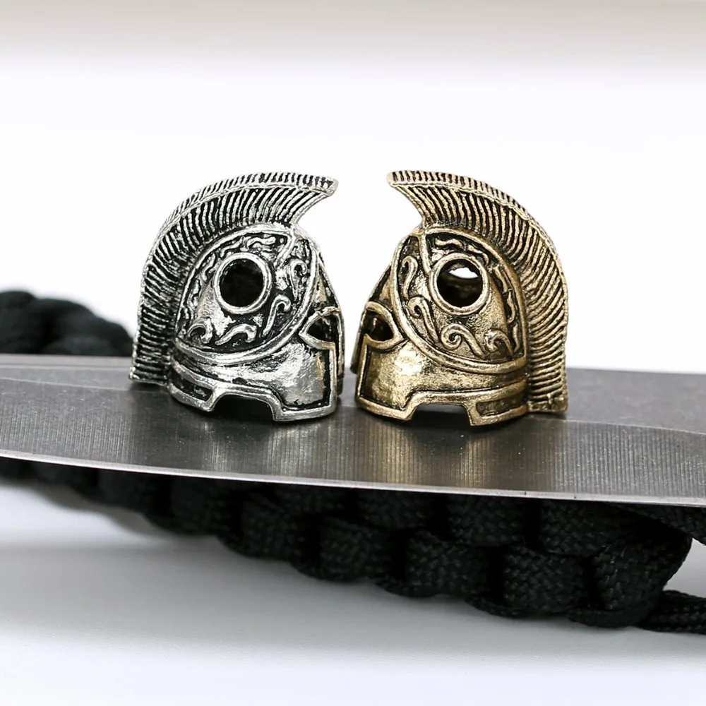 1 قطعة الخرز معدن سحر المتقشف اكسسوارات لل سوار paracord بقاء paracord diy قلادة ل paracord سكين اسهم
