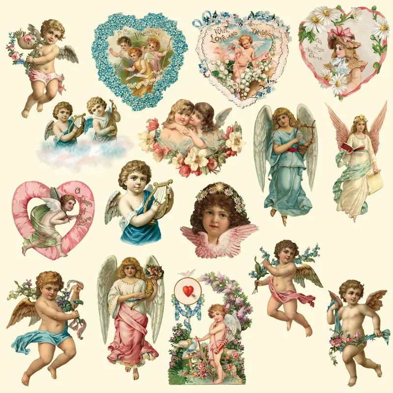 

Angel Baby Wings Patch Heat Transfer Iron on Love Flower Girls Patches for Clothing Thermal Transfer Printed Stickers T-shirt