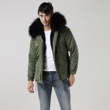 Высокое качество бренд зимняя куртка мужская с капюшоном короткая черная хлопковая пуховая куртка мужская мода куртки и пальто