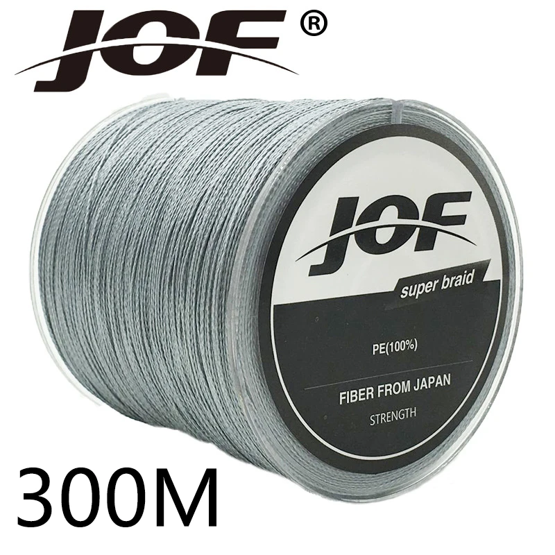 

Jof 4 strand Strands BLADE 300M Fishing Braid Line Multifilament Fishing Line Super Strong Japan fluorocarbon fishing line