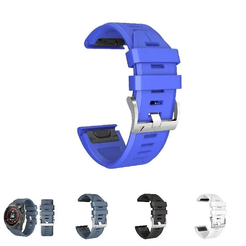 

Silicone Wristband Replacement Quick Release Strap Accessories for Garmin fenix 5X/5X Plus/3/3HR 8899