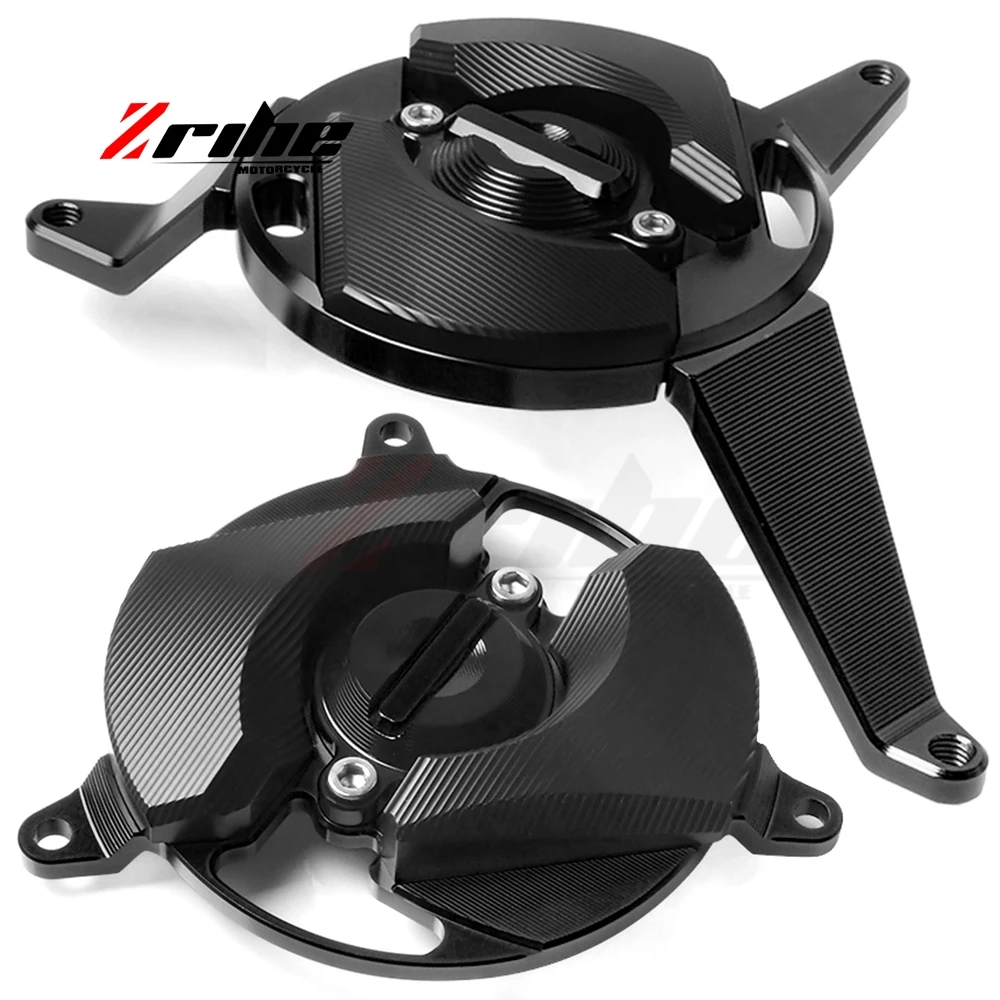 Deslizador de aluminio CNC para motocicleta, protector de motor, cubierta protectora para