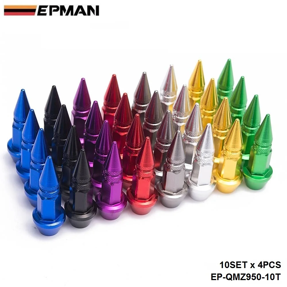 10SET Car Auto Bike Spike Shape Tire Dust proof Wheel Stem