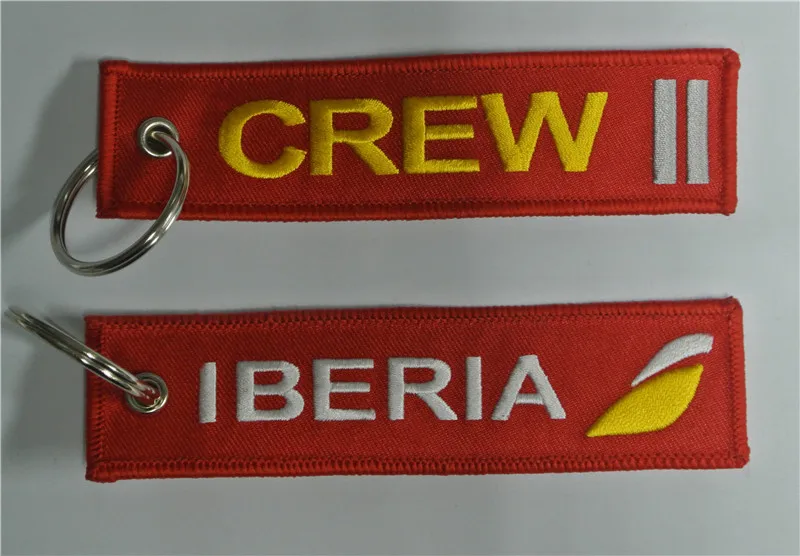 

Crew Iberia Personalized Promotional Key Tags Fobs Wholesale