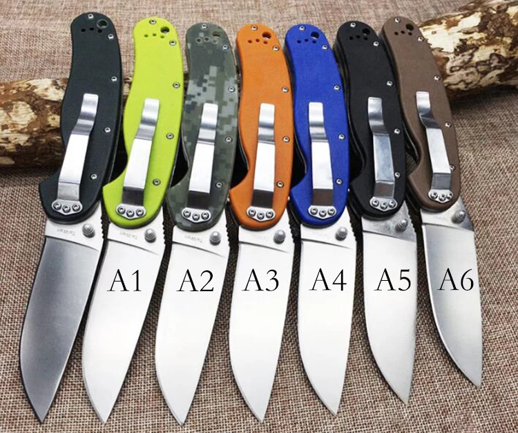 LLxxmm тактический складной нож AUS 8 лезвие G10Handle ножи для выживания охоты и кемпинга