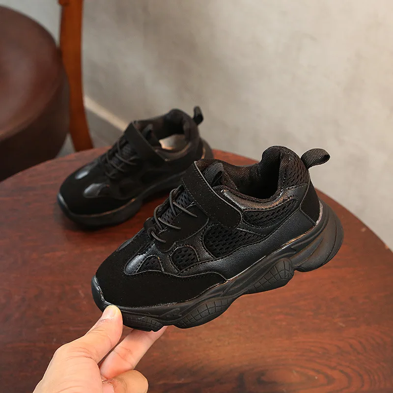 

2019 new spring and autumn boys breathable running shoes girls non-slip coconut shoes tide student shoes