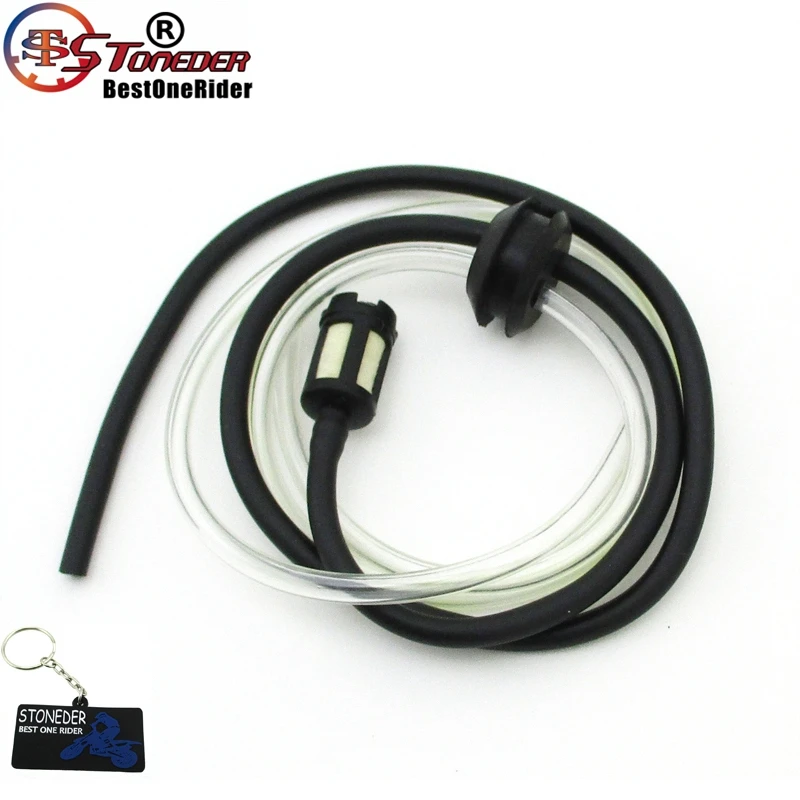 STONEDER Gas Inline Fuel Hose Tube Filter Pipe F..