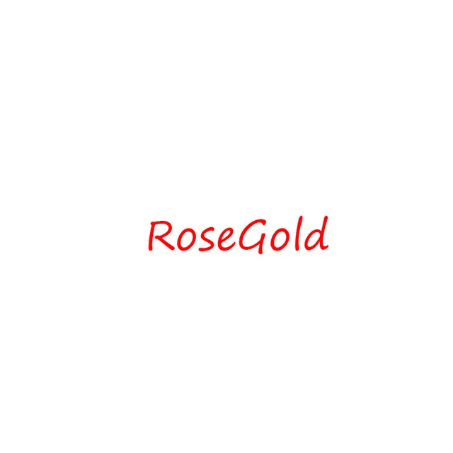 12 мм 16 мм 18 мм 20 мм 10 шт. круглый кабошон бронза/серебро/золото французский запонки заготовки лоток, запонки базовый набор рубашка - Цвет: Rose Gold