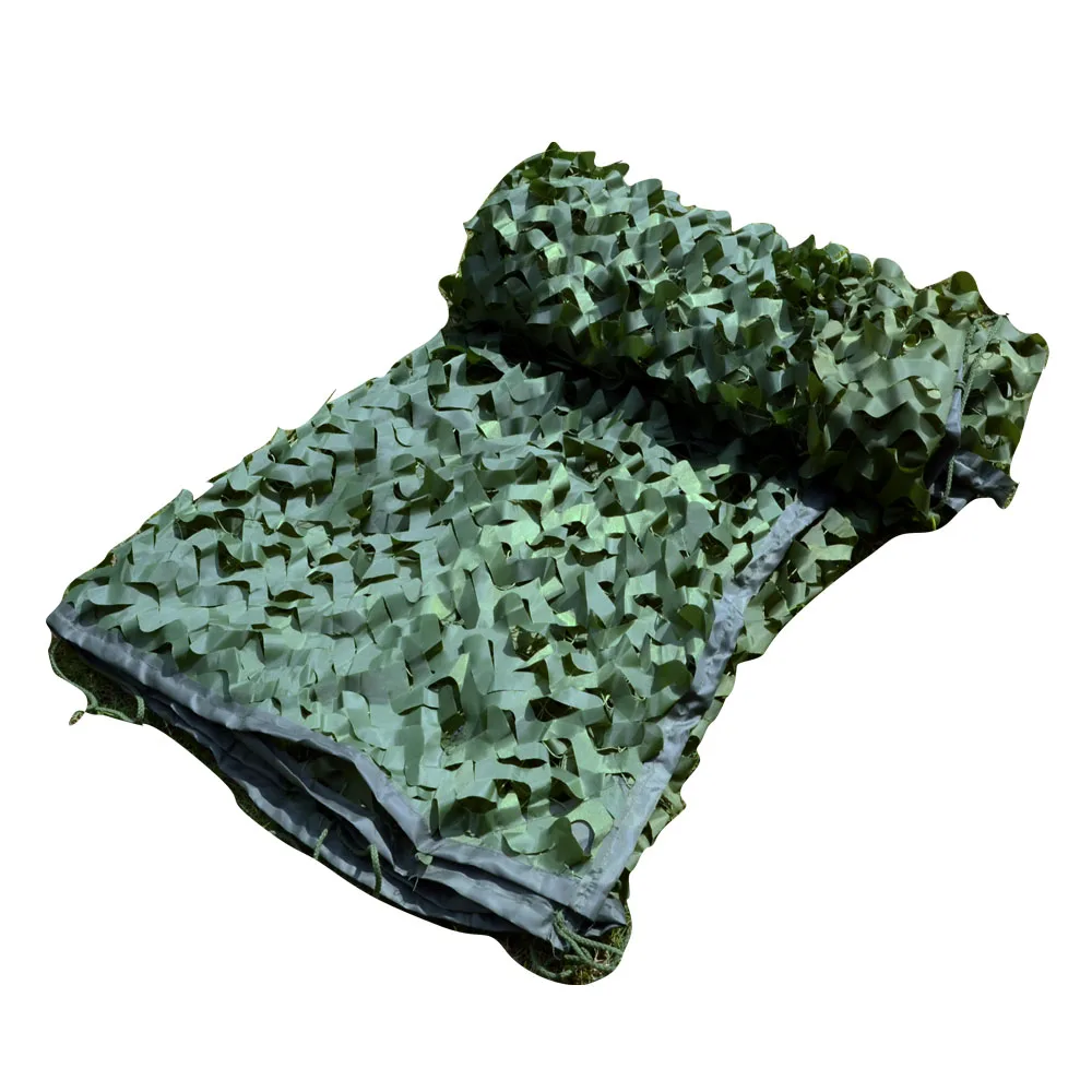 6 8m 6 8m Green Military Camouflage Netting Tourist Tent Hunting