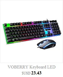 VOBERRY аккумуляторная беспроводная клавиатура механическая клавиатура и мышь игровой набор комбинированный стандарт