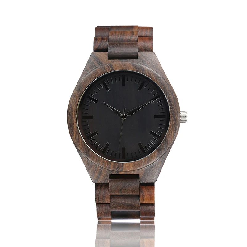 

Unique Modern Design Wooden Bamboo Dial Analog Watches With Full Wooden Leisure Strap Quartz Watch Men Women bayan kol saati