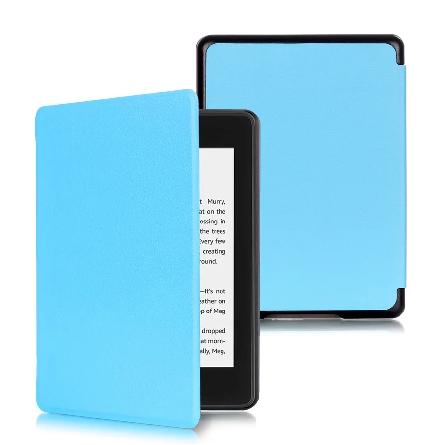 Магнитный смарт-чехол для Amazon, Kindle Paperwhite, чехол для Kindle Paperwhite 4, чехол 10го поколения - Цвет: Skyblue