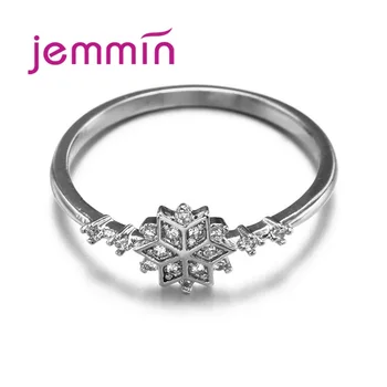 

925 Sterling Silver Ring Cubic Zirconia Simple Design Classic Jewelry For Wedding Gold And Silver Colour