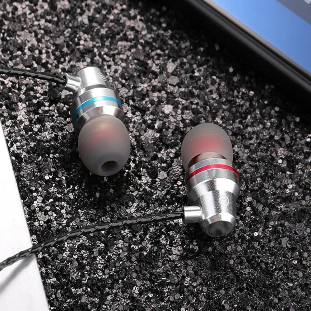 

Wired Earbuds 3.5mm In Ear Earphone Earpiece With Mic Stereo Headset 0502Z