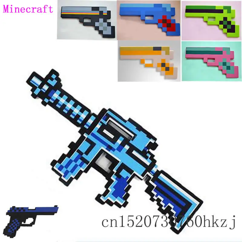 

New MC Toys MC Foam Sword Pickax Gun EVA Toys MC Foam Diamond Weapons Model Toys Brinquedos for Kids Gi