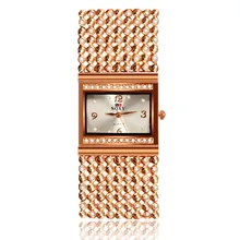 Top Brand Luxury Lady Bracelet Watches Rose Gold Color Fashion Feminino Wristwatches Good Quality SOXY Brand