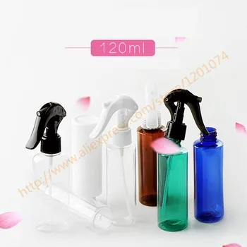 

120ml pretty colors PET trigger spray bottle with sprayer gun.watering spray bottle,toilet water refillable bottle
