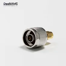 1 шт. n-штекер в SMA штекер RF коаксиальный адаптер конвертер прямой, никелированный оптом