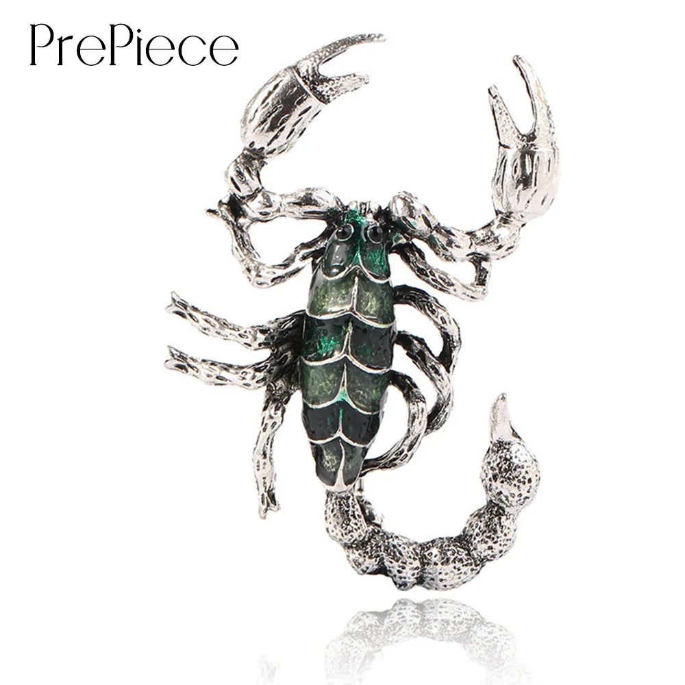 PrePiece Retro Scorpion Brooch Personality Drop Oil Brooches Fashion Jewelry Accessories for Women Daily/Club 2018 New PX0080 | Украшения и