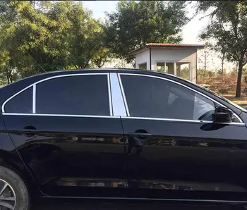 

Stainless steel Exterior Window Sill Lid Trims for volkswagen jetta mk6 2012 2013 2014 2015 2016 2017 2018 Car Styling