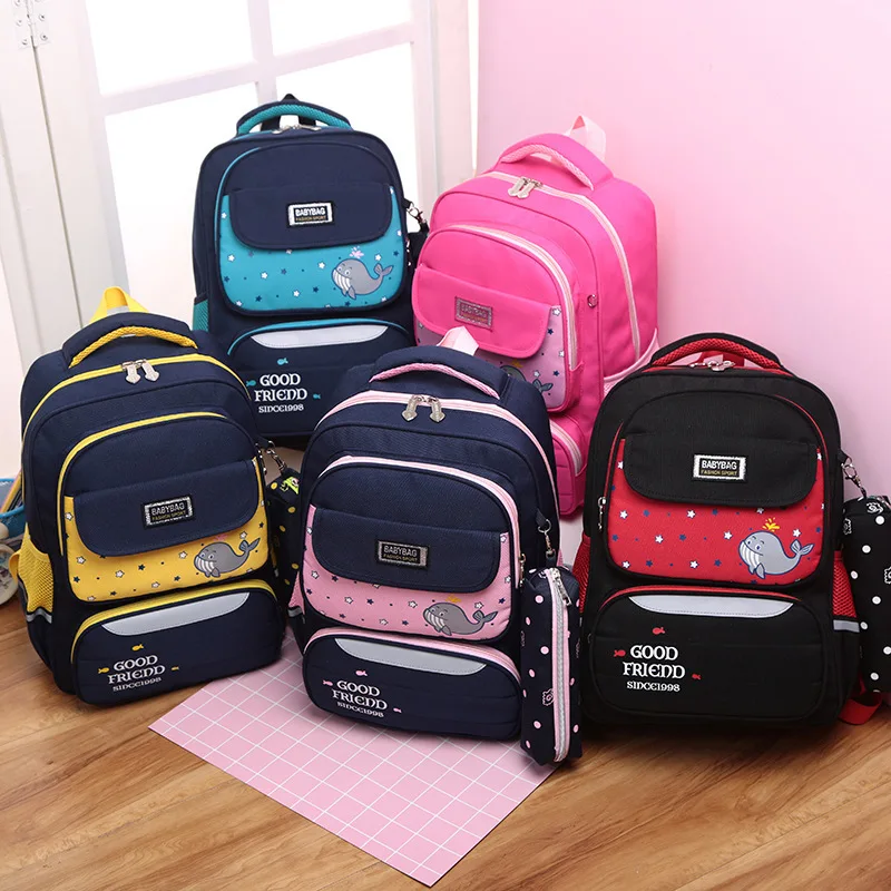 

New Style Backpack Schoolbag Children School Bags for Teenagers Boys Girls Big Capacity Waterproof Satchel Kids Book Bag Mochila