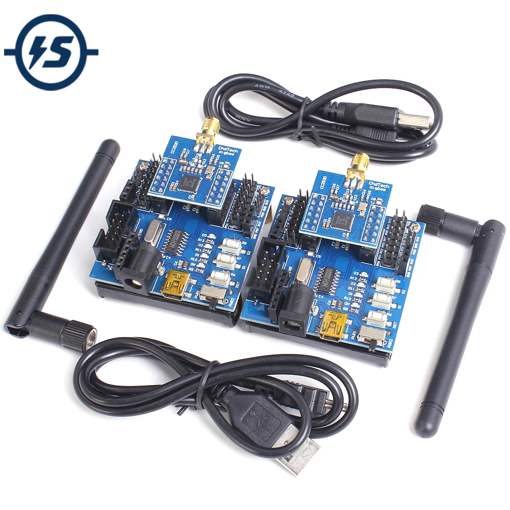 Системная плата Zigbee CC2530 комплект для разработки IOT умного дома беспроводной