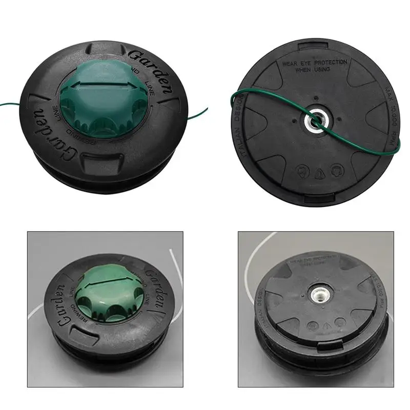 Универсальная алюминиевая нейлоновая щетка косилка Bump Spool газонокосилка триммер 2 резчик по линии головка нитка струнная пила газонокосилка