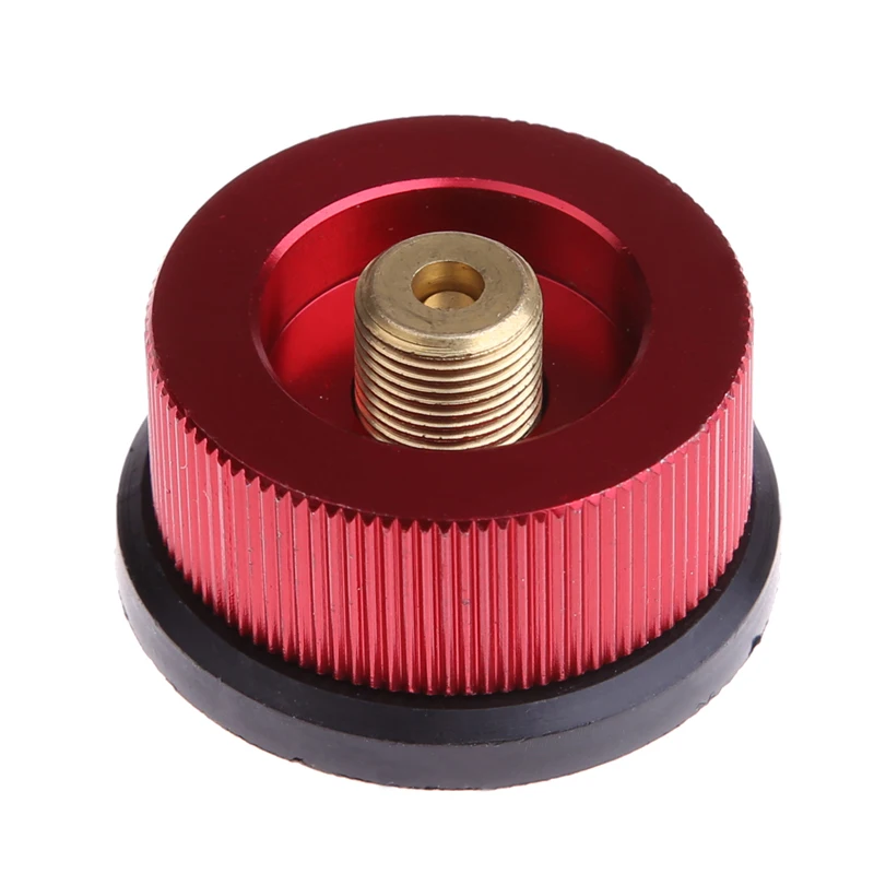 

Outdoor Picnic Gas Stove Burner Split Type Furnace Adapter Auto-off Gas Cartridge Tank Converter Connector Camping Equipment
