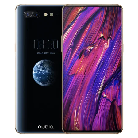 zte Nubia X мобильный телефон 8 ГБ/128 ГБ Snapdragon 845 Octa Core 6,26+ 5,1 ''двойной Экран 16+ 24 Мп Камера 3800 мА/ч, два, определение отпечатка пальца