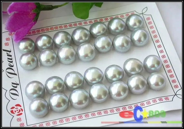 

Hot sell Noble- hot sell new - Hot sale Free Shipping 14PCS >>>>wholesale 14 PAIR GRAY FRESHWATER PEARL STUD EARRING