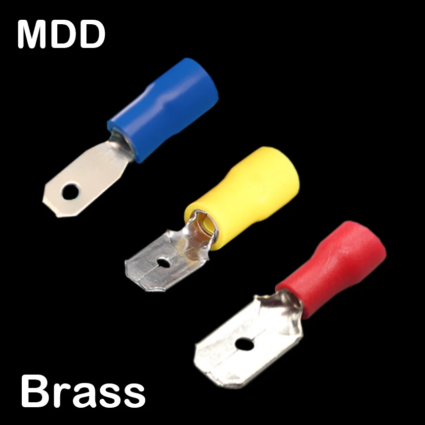 MDD1.25-110 MDD1.25-187 MDD1.25-250 латунь синие желтые красные мужской отключения пре-Коннектор