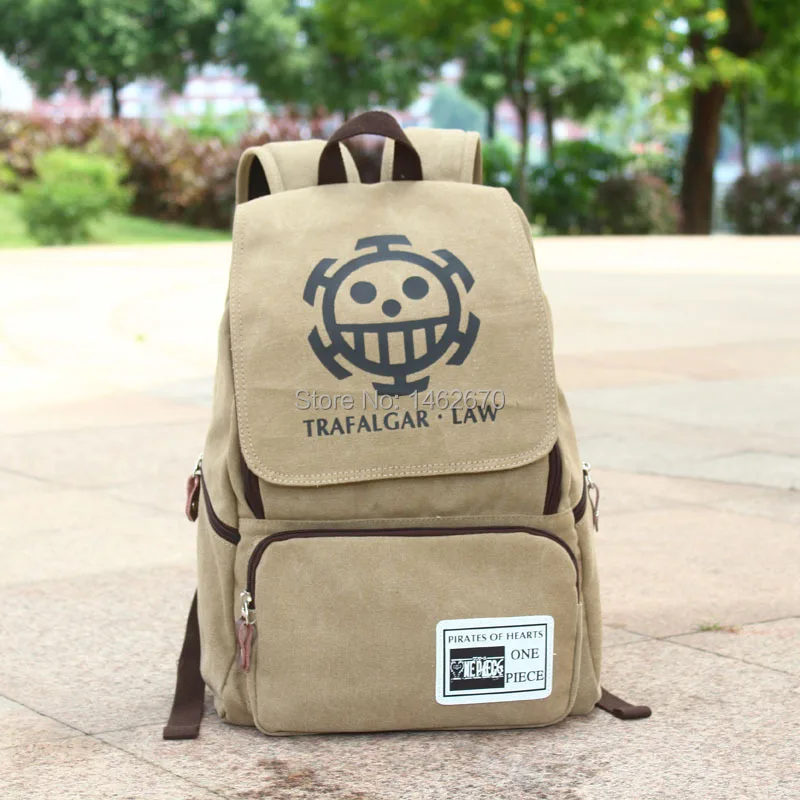 new arrival Law cosplay bags anime one piece school backpacks daily