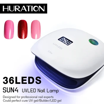 

Huration 48W Mini Nail Lamp 6 Light LED Nail Art Manicure Portable Nail UV LED Lamp Support USB Charger Cure Dry Nail for Lamp