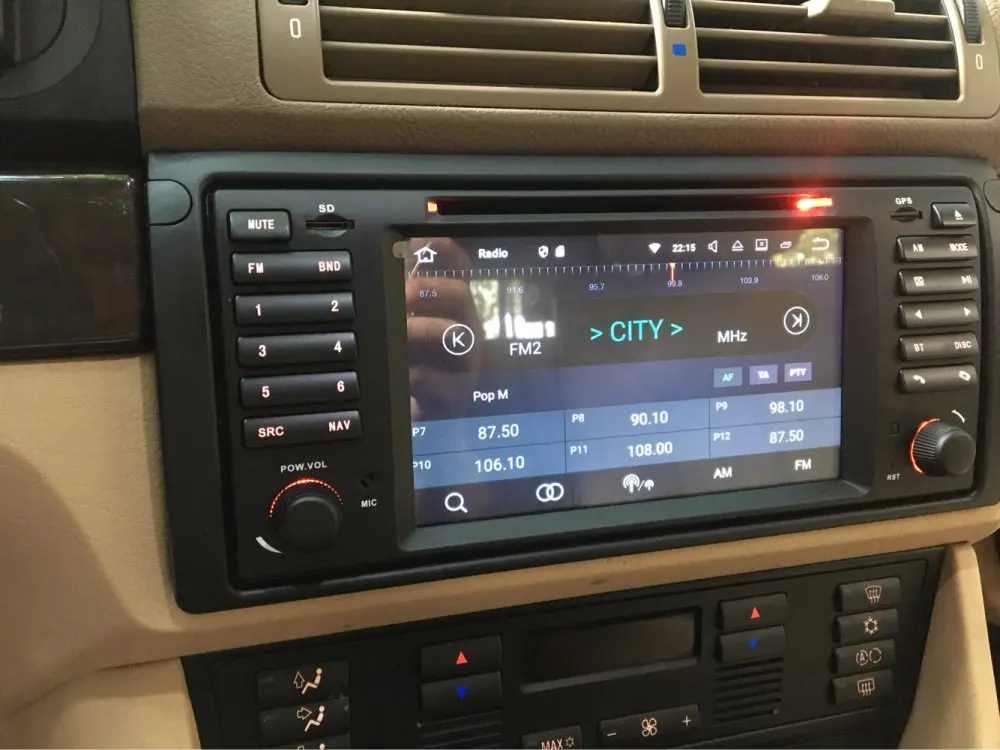 Автомобильная Мультимедийная система One Din на платформе Android 9 1 с GPS навигацией для