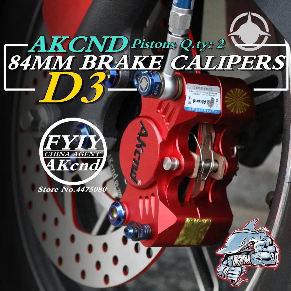 

AKcnd Universal Motorcycle 84mm Rear CNC Brake Caliper For yamaha Honda suzuki Kawasaki YZF-R1 06-14 GSXR1000 07-14 ZX-10R 08-10