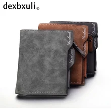 ¡Cartera de cuero suave para hombre con ranuras para tarjetas extraíbles, cartera multifunción para hombre, bolso de mano para hombre de alta calidad!