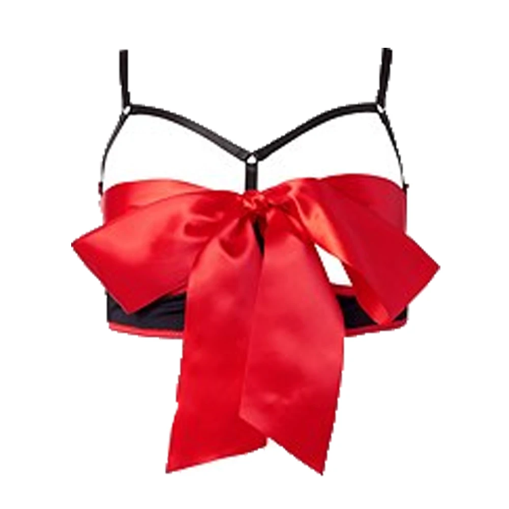 Рождественское сексуальное женское нижнее белье, популярный экзотический лифчик, набор, красная пижама, костюм, нижнее белье, женское Прозрачное нижнее белье
