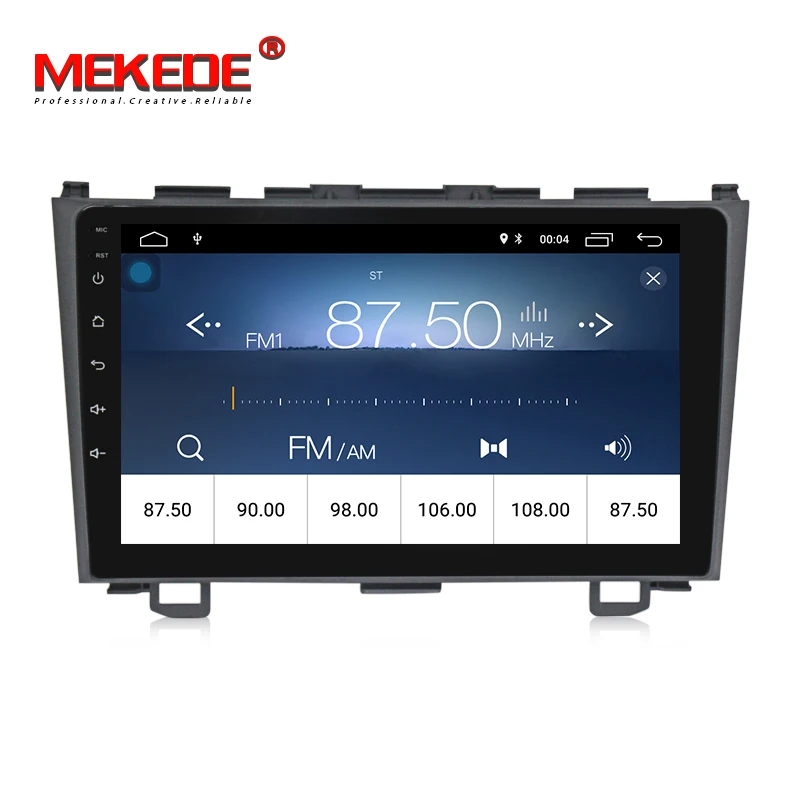 Excellent Big sale! For Honda CRV CR-V 2007-2011 quad core android8.1 system car gps dvd player support radio wifi BT display free ship! 5